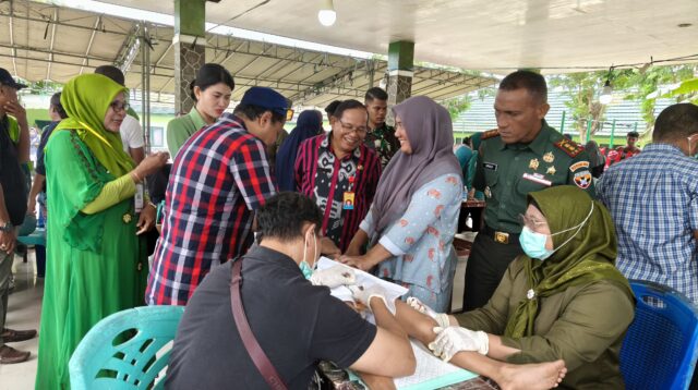 Kodim 1613/Sumba Barat Gelar Khitanan Massal Gratis Bersama Muslimat NU