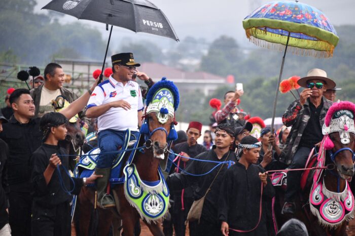 Cibogo Horse Festival 2025 Resmi Dibuka, Sumedang Siap Jadi Pusat Pacuan Kuda Nasional