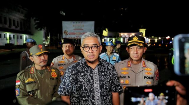 Pemkot Bandung dan Forkopimda Gelar Patroli Gabungan Skala Besar Jaga Keamanan Kota