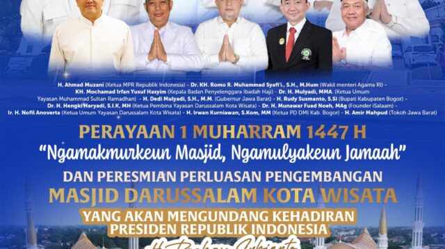 Ribuan Jamaah Hadiri Puncak Peringatan 1 Muharram 1447 H di Masjid Darussalam, Bogor