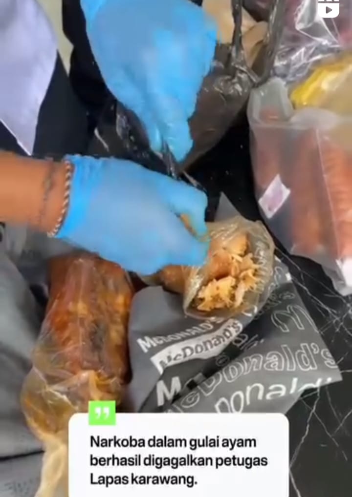 Petugas Lapas Karawang Gagalkan Penyeludupan Narkoba dalam Gulai Ayam