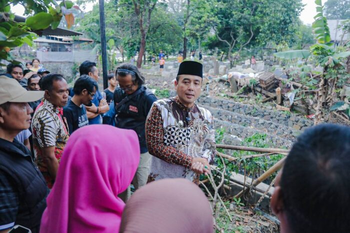 Kirmir Roboh di Maleer, Wawalkot Bandung Pastikan Perbaikan Dimulai Setelah Anggaran Disahkan
