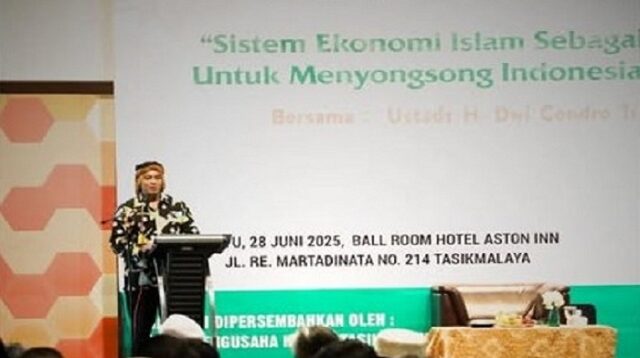 Wakil Wali Kota Tasikmalaya Buka Seminar Ekonomi Islam untuk Indonesia Emas 2045