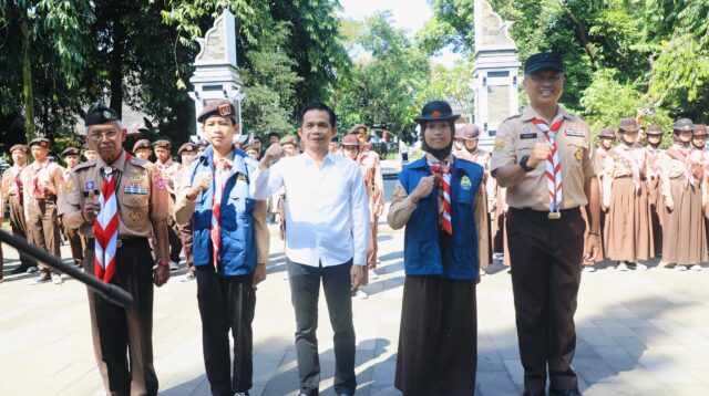 Doa dan Haru Iringi Langkah 73 Pramuka Purwakarta Menuju Jamda Jabar