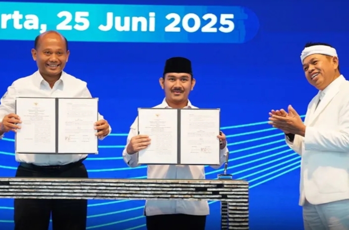 Pemkab Bekasi Teken Nota Kesepakatan Revitalisasi Tambak Pantura bersama KKP dan Pemprov Jabar