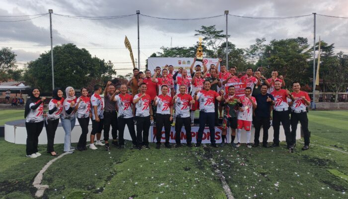 Sinergi TNI-Polri Bersinar di Lapangan, Kodim FC Menangi Turnamen Hari Bhayangkara Ke-79