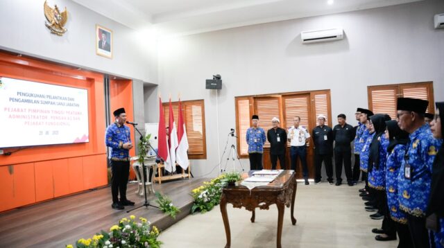 36 Pejabat Purwakarta Dilantik, Sekda: Saatnya Bekerja Luar Biasa Wujudkan Purwakarta Istimewa