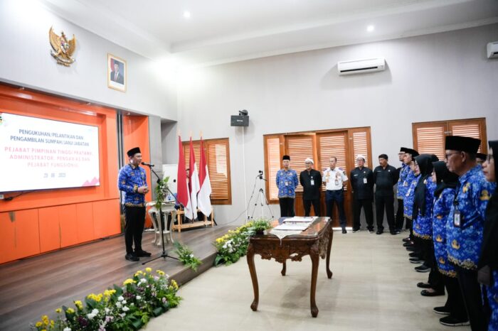 36 Pejabat Purwakarta Dilantik, Sekda: Saatnya Bekerja Luar Biasa Wujudkan Purwakarta Istimewa
