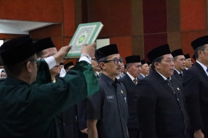 Pemkot Cimahi Lantik 123 Pejabat, Tegaskan Komitmen Perkuat Birokrasi Berbasis Talenta ASN