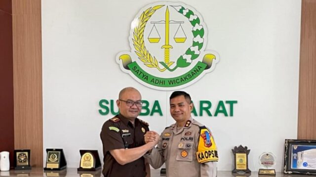 Kapolres dan Kajari Sumba Barat Sepakat Perkuat Sinergi Penegakan Hukum