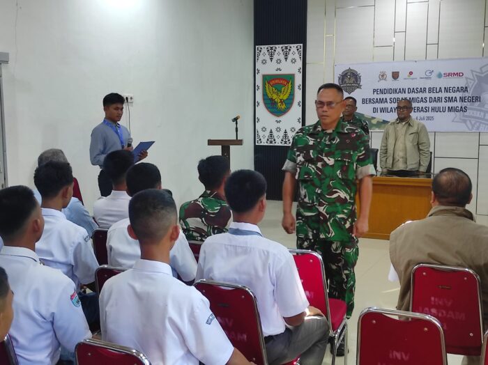 Sosialisasi Hulu Migas Melalui Pendidikan Dasar Bela Negara