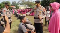 Kapolres Bima Kota Pimpin Upacara Korp Raport, Kenaikan Pangkat Periode 1 Juli 2025