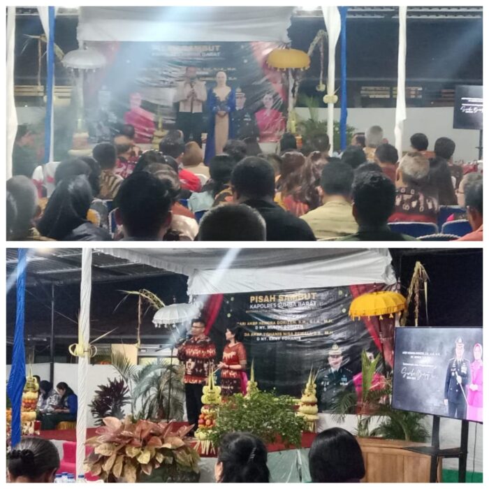 Kapolres AKBP Hendra Dorizen Berikan Pesan Mengharukan Malam Pisah Sambut/Pindah Tugas,Ajak Anggota Tetap Kompak