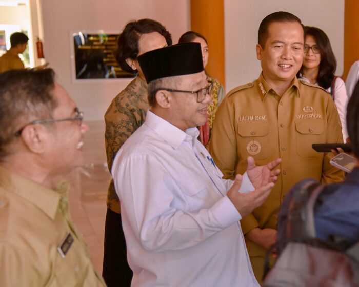 Gubernur NTB Terima Kunker Menteri Dikdasmen Prof. Abdul Mu'ti, M.Ed : Bahas SMK Advokasi Kurangi Pengangguran