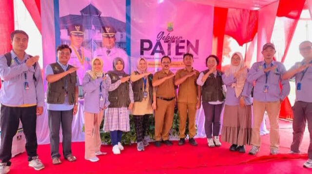 Dinas Koperasi Karawang Hadir di Gebyar PATEN Cilamaya Kulon, Dorong Layanan Dekat dan UMKM Bangkit