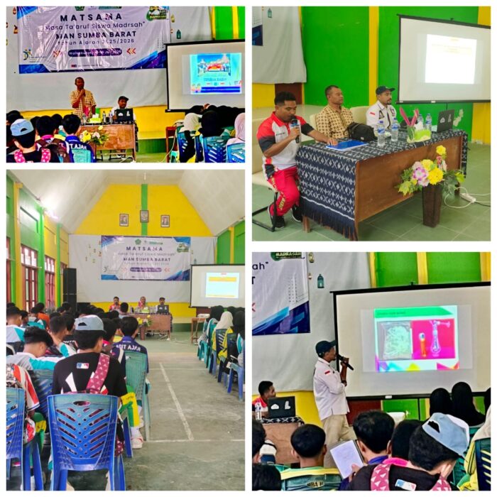 Sat Resnarkoba Polres Sumba Barat Memberikan Materi Tentang Bahaya Narkoba di Madrasyah Aliyah Negeri Waikabubak