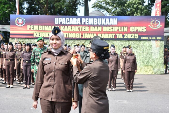 461 CPNS Kejaksaan Ikuti Pembinaan Karakter di Pusdikbekang Cimahi