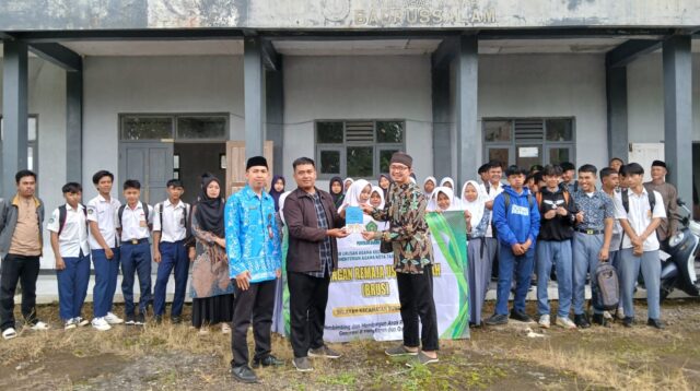 Siswa MAS Badrussalam Dapat Pembinaan Remaja Lewat Program BRUS