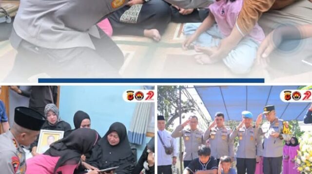 Kapolda Jabar Melayat Bripka Cecep, Sampaikan Kenaikan Pangkat Anumerta dari Kapolri