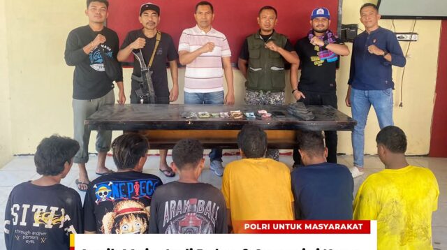 Asyik Main Judi Roler, 6 Orang Diciduk Tim Opsnal Polsek Rasanae Barat
