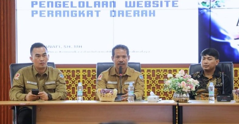 Kominfo Tasikmaya Dorong Good Governance Lewat Pelatihan Pengelolaan Website