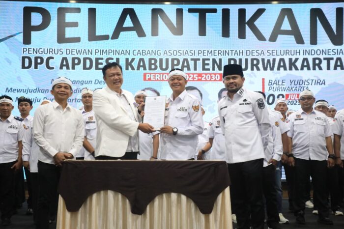 DPC Apdesi Purwakarta 2025-2030 Resmi Dilantik, Bupati Dorong Aksi Nyata dari Desa