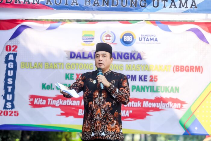 Erwin: Gotong Royong RW dan Kelurahan Adalah Kekuatan Pembangunan Kota Bandung