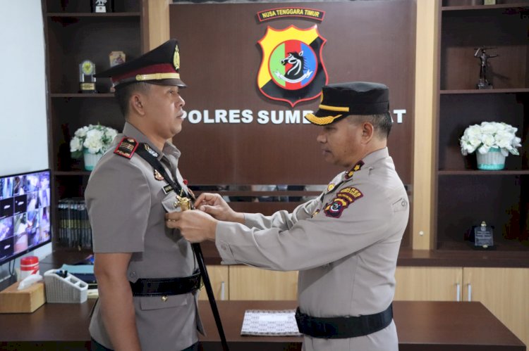AKP Wayan Pasek Resmi Akhiri Tugas Sebagai Kapolsek Katikutana, Kini Jabat Kasat Reskrim Polres TTS