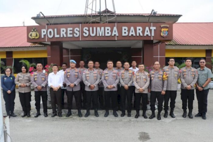 Wakapolda NTT Laksanakan Kunjungan Kerja di Polres Sumba Barat