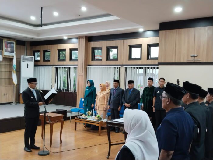 Wali Kota Tasikmalaya Lantik 11 Pejabat Pimpinan Tinggi Pratama