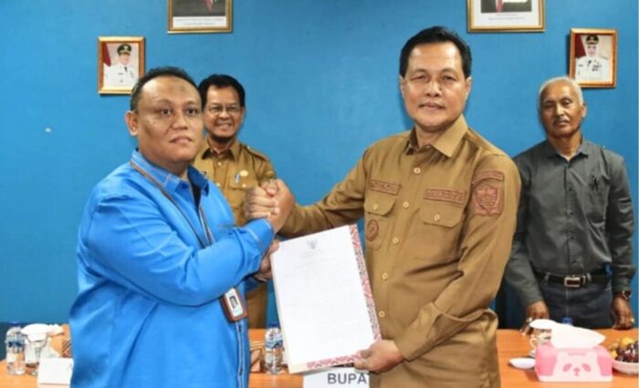 Bupati Muara Enim Tunjuk Plt Dirut PDAM, Fokus Tingkatkan Layanan Air Bersih