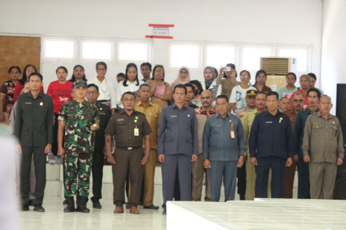 Dandim 1601/Sumba Timur Hadiri Pengukuhan Paskibraka 2025 di Waingapu