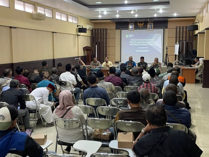 Normalisasi Irigasi Cimulu Dimulai