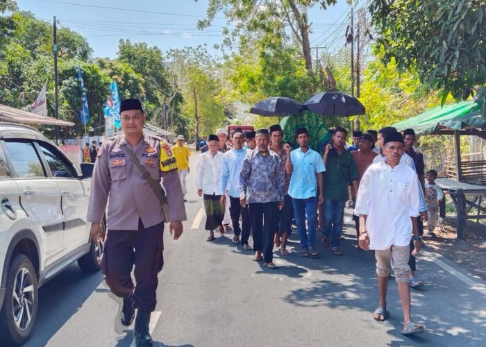 Wujud Kepedulian, Bhabinkamtibmas Polsubsektor Palibelo Laksanakan Sambang Duka