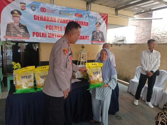 Gerakan Pangan Murah 2025 oleh Polsek Legonkulon Subang Disambut Antuasiasme Warga, Bukti Keberpihakan Polri untuk Masyarakat