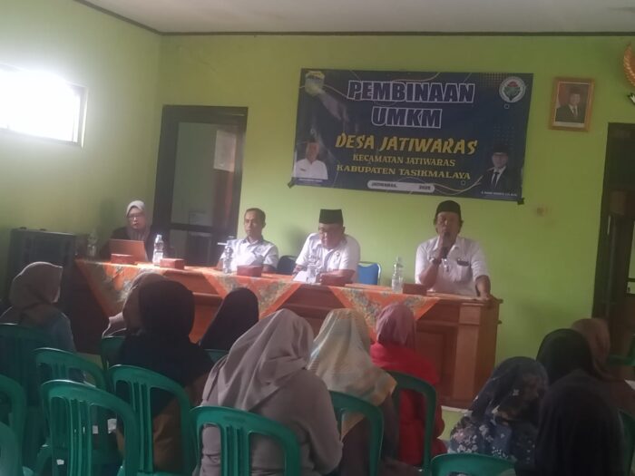 UMKM Desa Jatiwaras Dapat Sentuhan Pembinaan dari Dinas P3MD Tasikmalaya