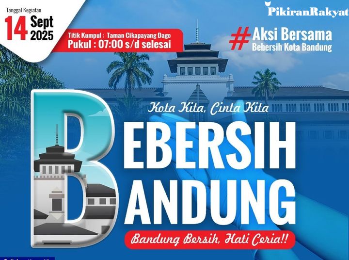 Ribuan Relawan Bersiap Turun Tangan dalam Aksi Beberesih Kota Bandung