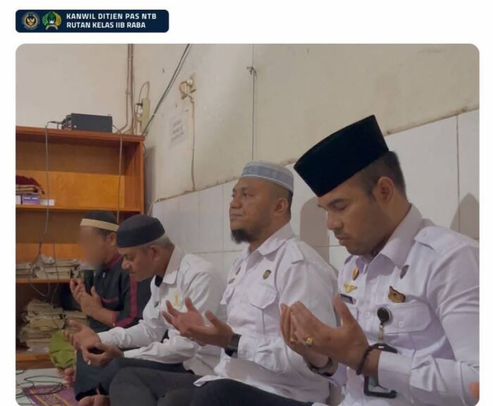 Rutan Raba Gelar Doa Bersama Demi Keselamatan dan Kebaikan Negeri Tercinta