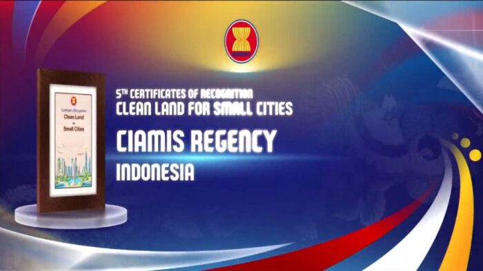 Ciamis Raih Penghargaan Bergengsi ASEAN untuk Kota Kecil Terbersih