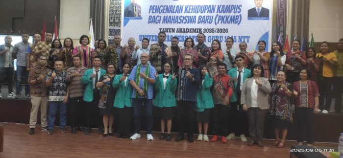 716 Mahasiswa Baru Ikuti PKKMB UPG 1945 NTT
