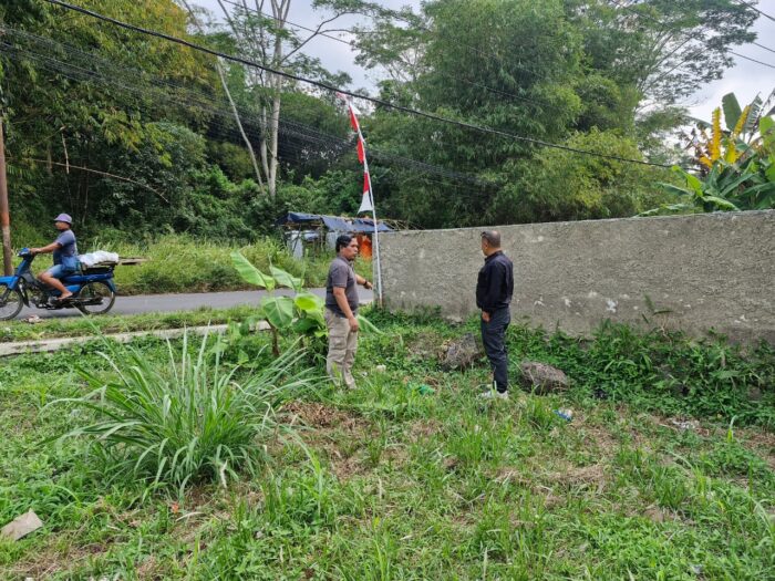 Ketua IKMT Tinjau Persiapan Pemasangan Pondasi Batas Tanah Masjid