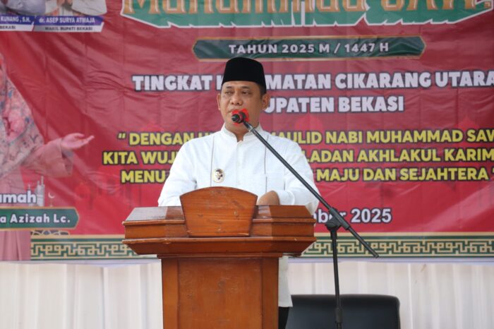 Wabup Asep Dorong Pengaktifan Siskamling untuk Jaga Kondusivitas Bekasi