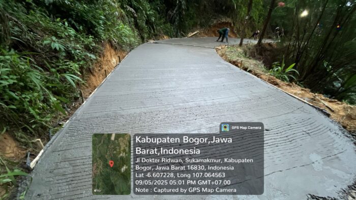 Kades Atikah Panen Pujian Usai Bangun Jalan Penghubung Dua Dusun Secara Transparan