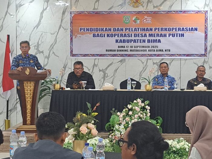 Pengurus Koperasi Desa Merah Putih Kabupaten Bima Ikuti Diklat