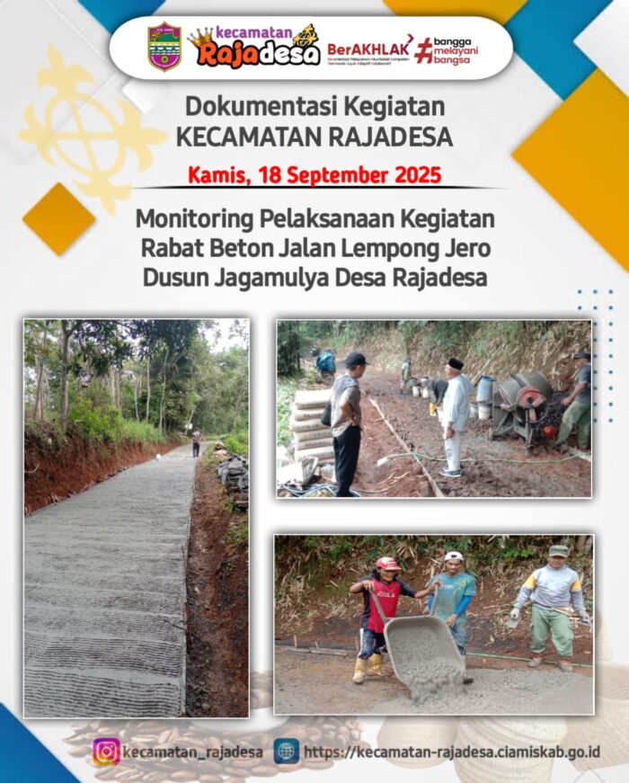 Desa Rajadesa Laksanakan Penyaluran Dana Desa Tahap Dua