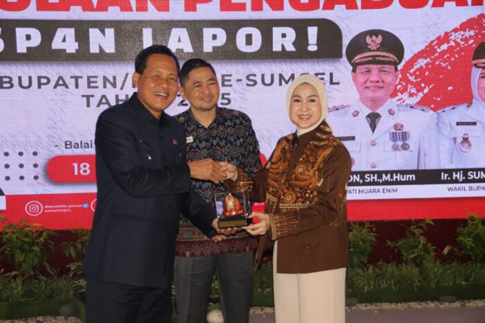 100 Persen Aduan Ditindaklanjuti, Pemprov Sumsel Apresiasi Kinerja SP4N-LAPOR Muara Enim
