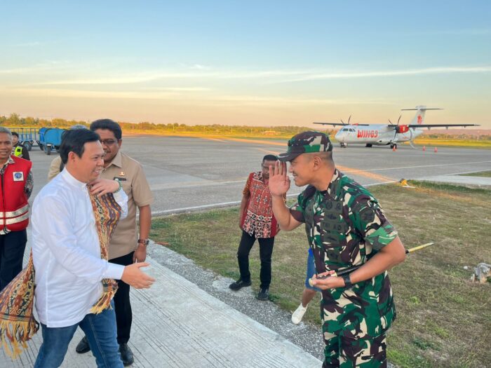 Ketua DPD RI Sultan Najamudin Disambut Forkopimda Sumba Timur