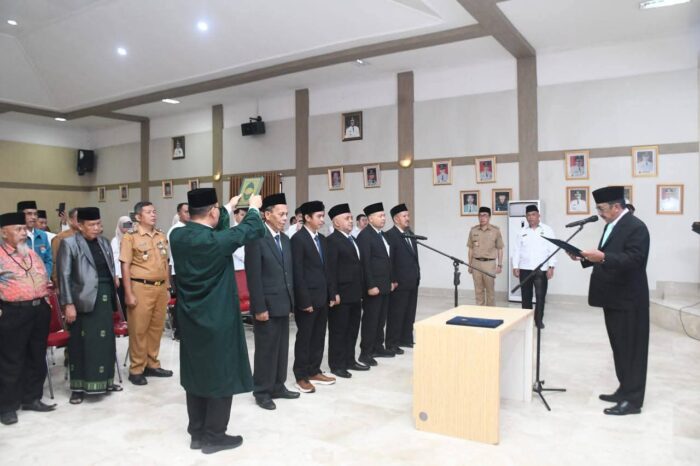 Dr. H Unang Sudarma Resmi Dilantik Sebagai Ketua BAZNAS Kabupaten Sukabumi Priode 2025-2030