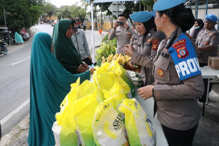 Bidpropam Polda Kaltim Gelar Pasar Murah