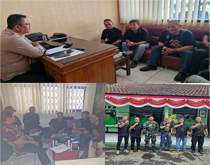 Gibas Resort Kota Tasikmalaya Dampingi Sektor Kawalu Silaturahmi Ke Muspika